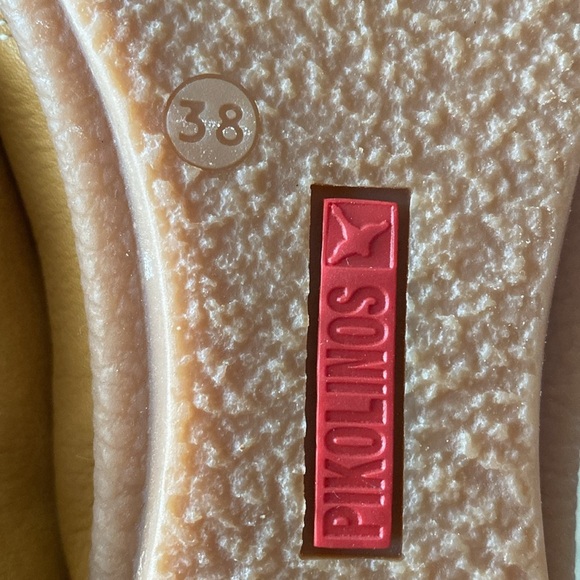 Pikolinos Women's Flats Leather Lace Up Lightweight Calabria Shoes W9K Sz 38 - Picture 7 of 7